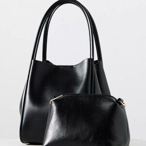 Anthropologie The Hollace Tote: Mini Edition (Black Crossbody/Shoulder bag) NWOT